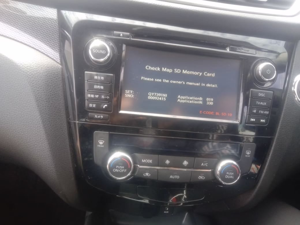 Nissan Xtrail HNT32 Navigation Map card - Image 4