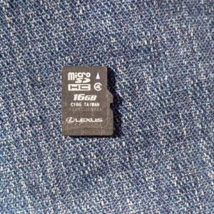 Toyota Prado Map Navigation Card J151