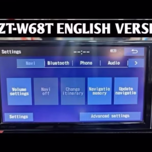 Toyota NSZT-W68 English sd card