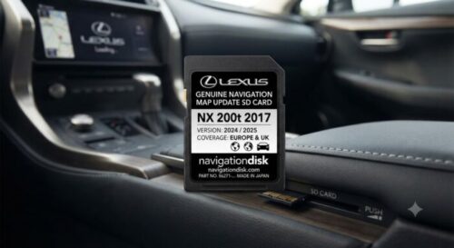 lexus nx200t usa sd card