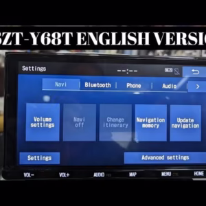 Toyota NSZT-Y68T radio map sd unlock