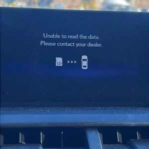 Lexus NX200t (2017) Map SD Card