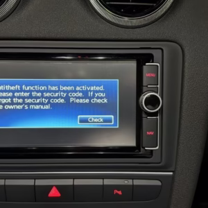 AUDI official radio codes