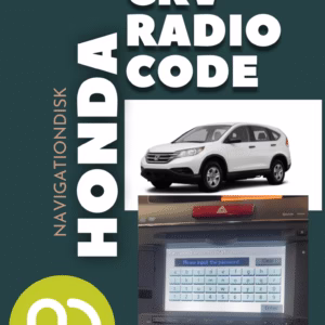 Honda CRV Radio factory unlock code