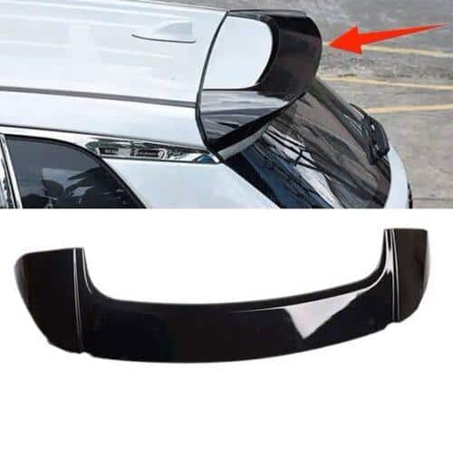 Rear spoiler for car, improves aerodynamics and sporty appearance. Fits various vehicle models, easy.