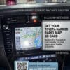 Toyota Harrier ZSU60W navigation disk update for accurate GPS mapping.