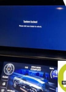 Lexus LX600 navigation disk unlock system for vehicle security and software updates.