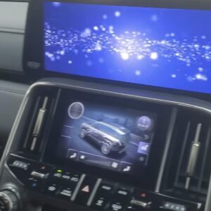 Lexus LX600 2022-2027 Series locked radio navigation screen unlock