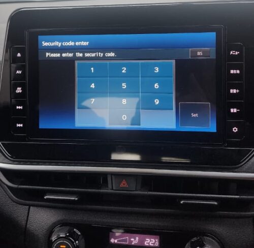 nissan note e13 2022 Radio code