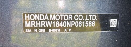 honda crv radar 2022