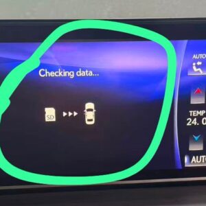 LEXUS RX350 2018 Map Navigation sd card