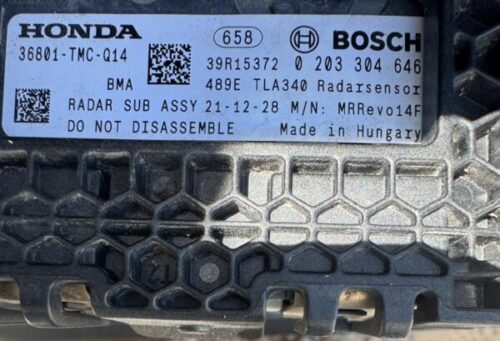 honda crv radar 2022