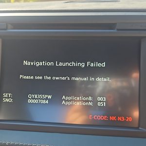 Nissan (25915-6HR2C) Replaced full Navigation radio (with sd )