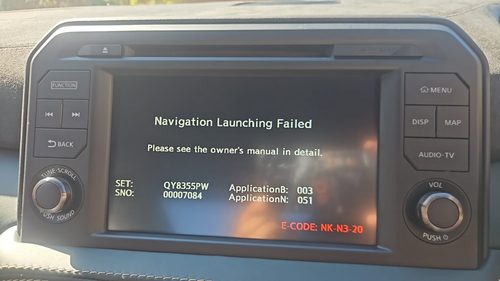 Nissan (25915-6HR2C) Replaced full Navigation radio (with sd )