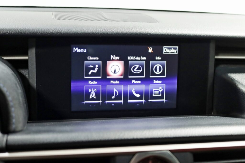 Lexus RC F 2015 radio map sd card